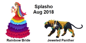 Rainbow Bride and Jeweled Panther